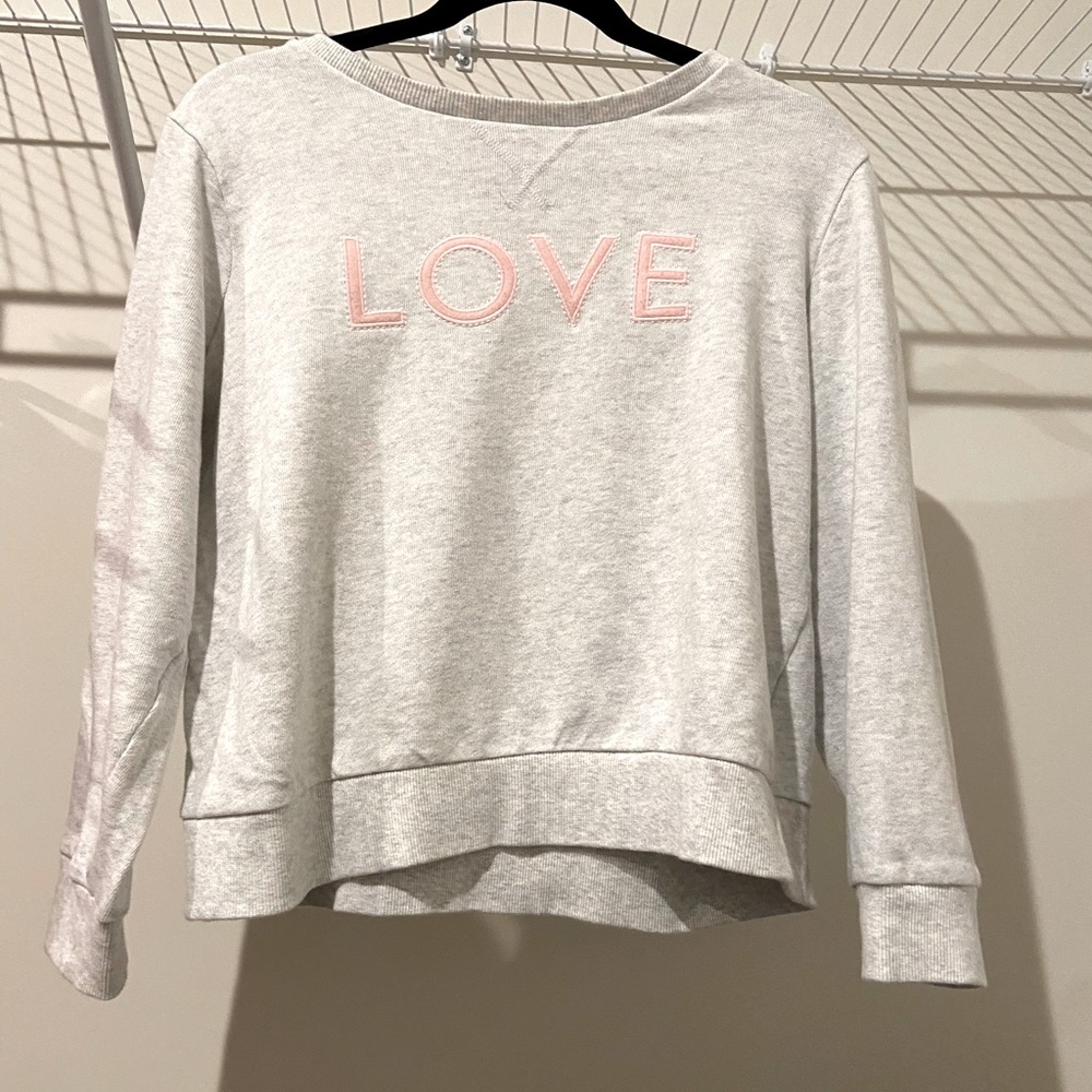 💯% Cotton Love Sweatshirt #Banana Republic women’s size Small.#cotton